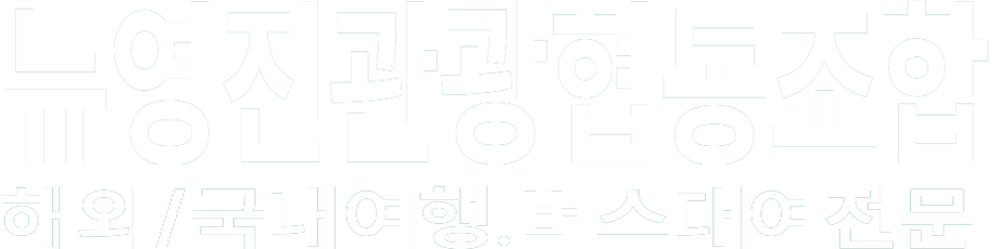 뉴영진관광협동조합 화이트 로고 이미지
